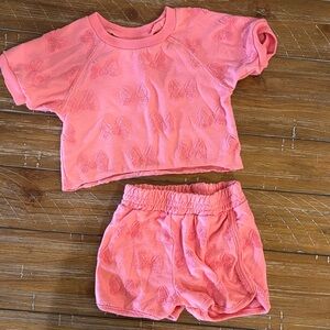 Disney Minnie Bow Terry Cloth Set